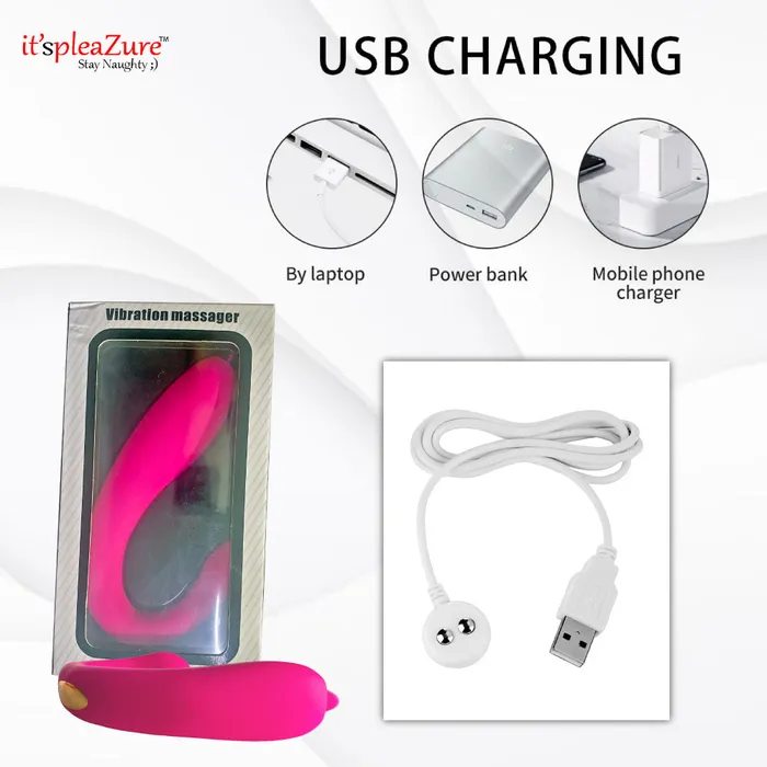Itspleazure Itspleazure U Shape Clit Stimulating Vibrator | Female Sex Toys