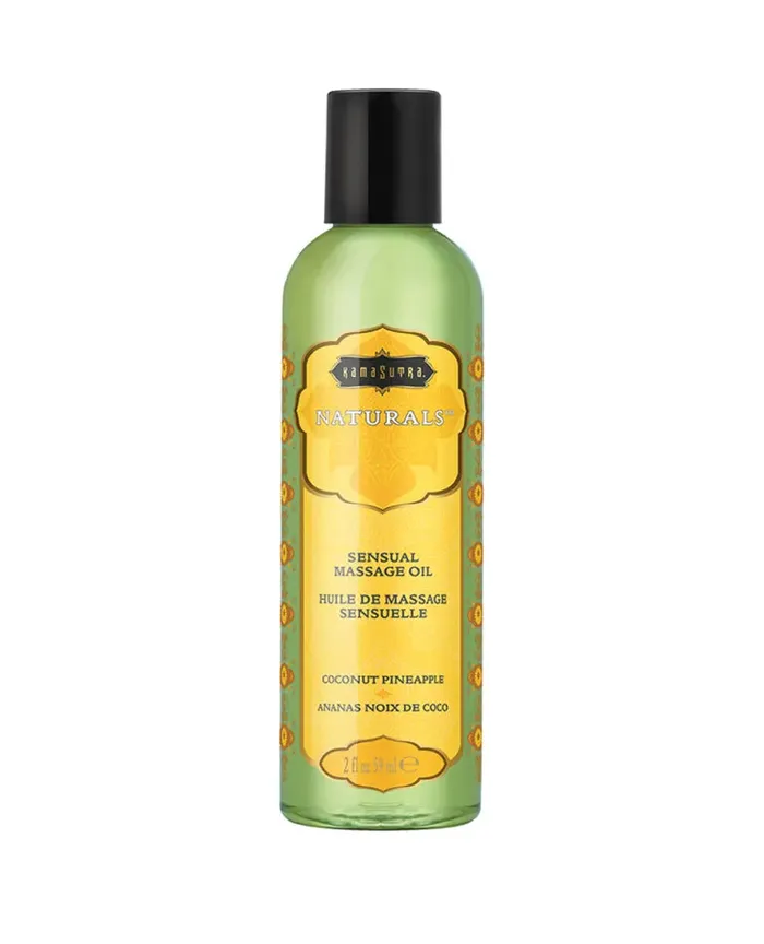 Kama Sutra Products Couples Kamasutra Naturals Sensual Massage Oil Coconut Pineapple59ml
