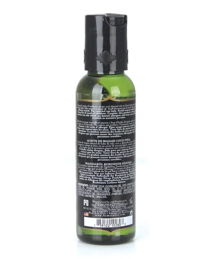 Kama Sutra Products Couples | Kamasutra Naturals Sensual Massage Oil Coconut Pineapple-59ml Kama Sutra Products Couples | Kamasutra Naturals Sensual Massage Oil Coconut Pineapple-59ml