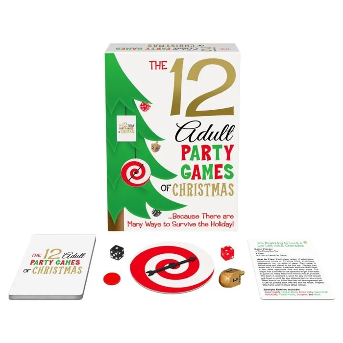 Kheper Games The 12 Adult Party Games of Christmas Female Sex Toys
