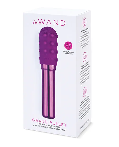 Le Wand Grand Bullet Vibrator Cherry Cotr Female Sex Toys