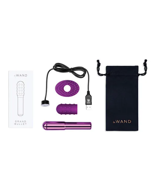 Le Wand Grand Bullet Vibrator - Cherry | Cotr Female Sex Toys