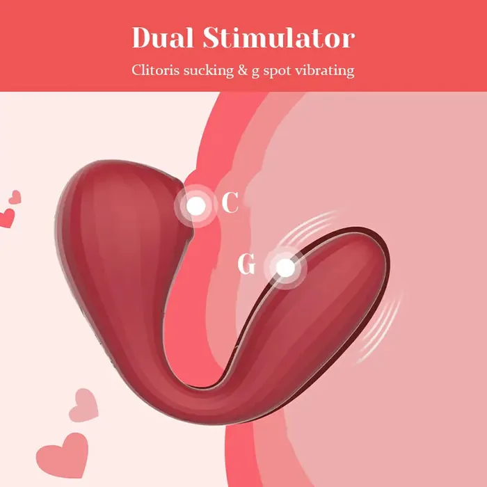 Lovetoyshub Vibrators | App-Controlled Portable Rechargeable Sucking Clitoral Vibrator