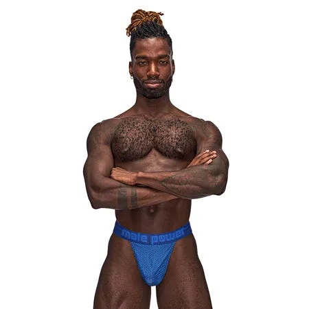 Male Power Sexagon Micro V Thong Royal SM Male Power Lingerie Male Sex Toys