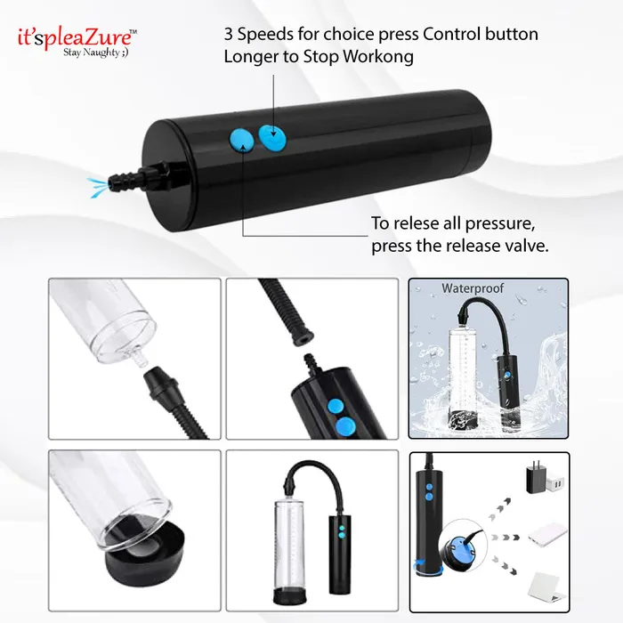 Male Sex Toys | ItspleaZure ItspleaZure 5g Penis Enlargment Pump