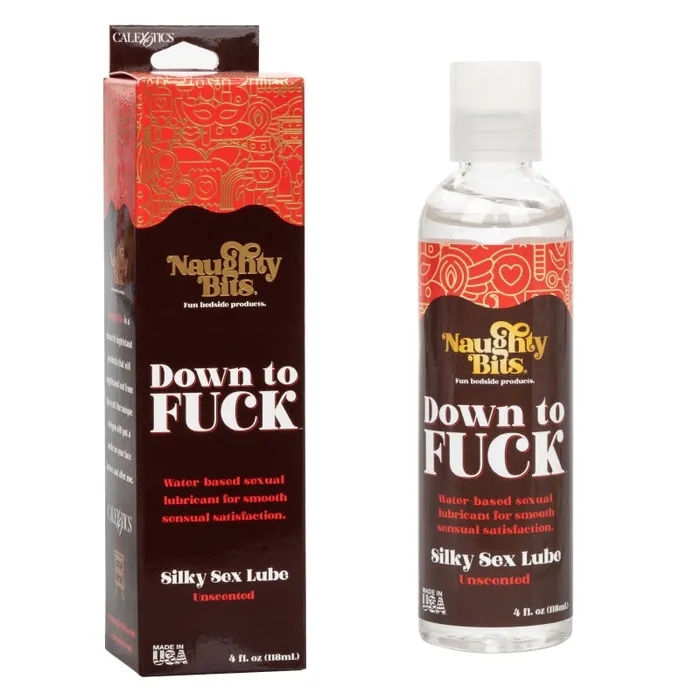 Naughty Bits Down to Fuck Silky Sex Lube Boxed Calexotics Couples