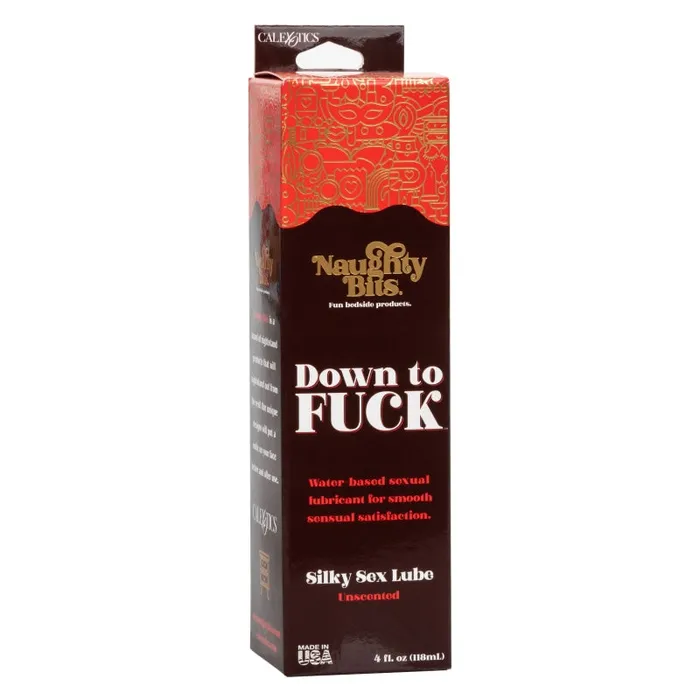 Naughty Bits Down to Fuck Silky Sex Lube - Boxed | Calexotics Couples Naughty Bits Down to Fuck Silky Sex Lube - Boxed | Calexotics Couples