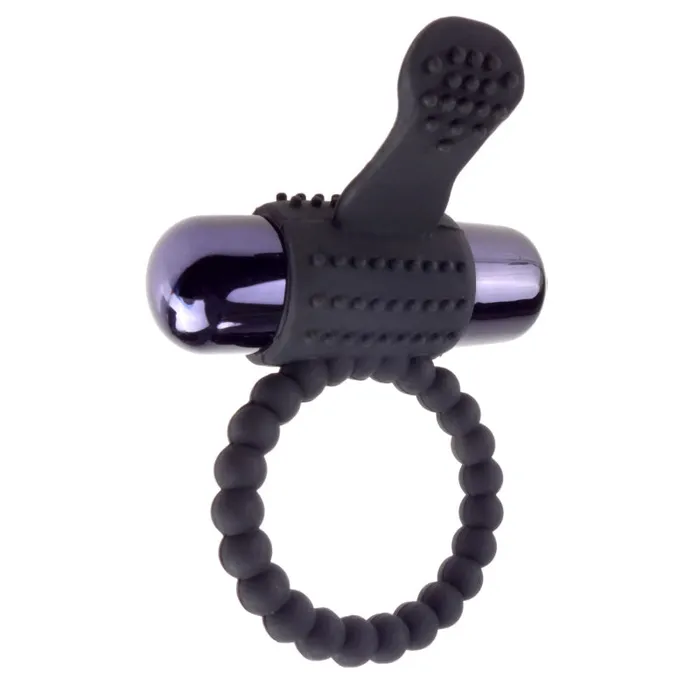 Pipedream Couples Fantasy CRingz Vibrating Silicone Super Ring Black