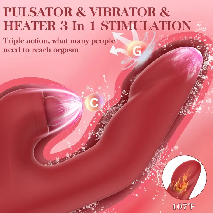 Playfulsextoy Female Sex Toys | Ursula - Heat Realistic Dildo Rabbit Vibrator Playfulsextoy Female Sex Toys | Ursula - Heat Realistic Dildo Rabbit Vibrator