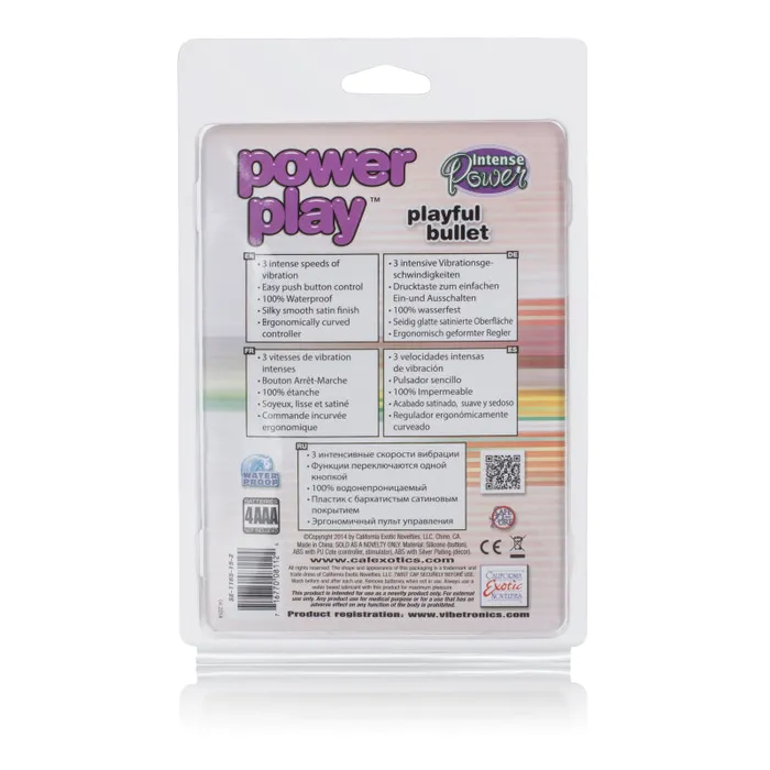 Power Play Playful Bullet - Purple | CalExotics Vibrators Power Play Playful Bullet - Purple | CalExotics Vibrators
