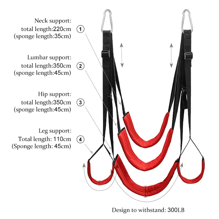 Sex Swing With Widened Thick Comfortable Swing | Lovetoyshub Female Sex Toys