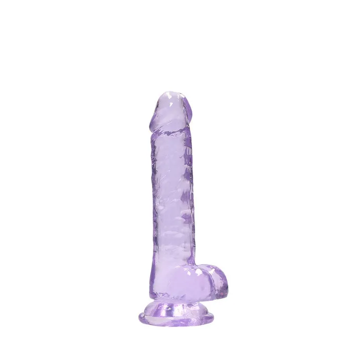 Shots Toys RealRock 7'' Realistic Dildo With Balls - Purple 17.8 cm Dong | Female Sex Toys Shots Toys RealRock 7'' Realistic Dildo With Balls - Purple 17.8 cm Dong | Female Sex Toys