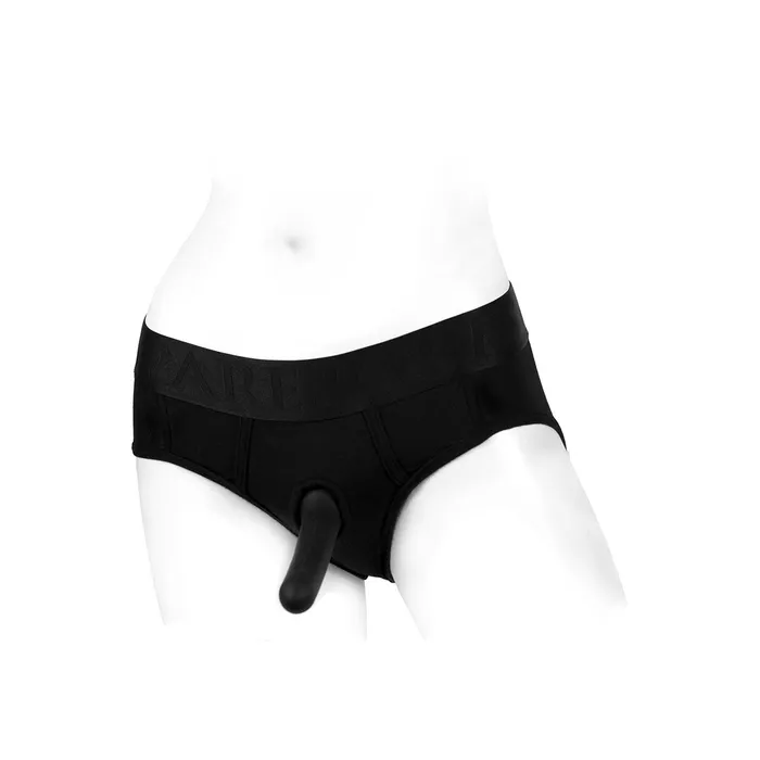 SpareParts HardWear Anal | SpareParts Tomboi Harness Black/Black Rayon - Medium