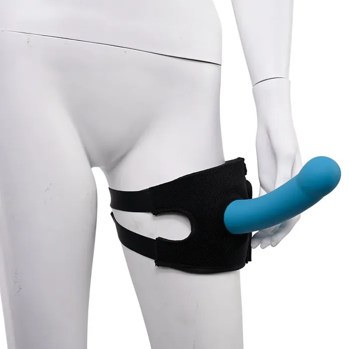 Sportsheets Female Sex Toys | Pivot 2 in 1 Forced-O Strap - Thigh Harness for Massagers Sportsheets Female Sex Toys | Pivot 2 in 1 Forced-O Strap - Thigh Harness for Massagers