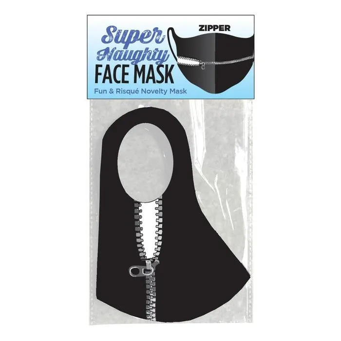Super Naughty Zipper Face Mask Little Genie Female Sex Toys