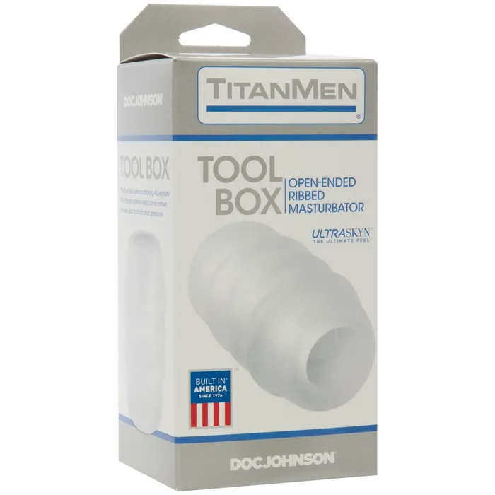 Titanmen Tool Box Masturbation - Clear | Doc Johnson Dildos
