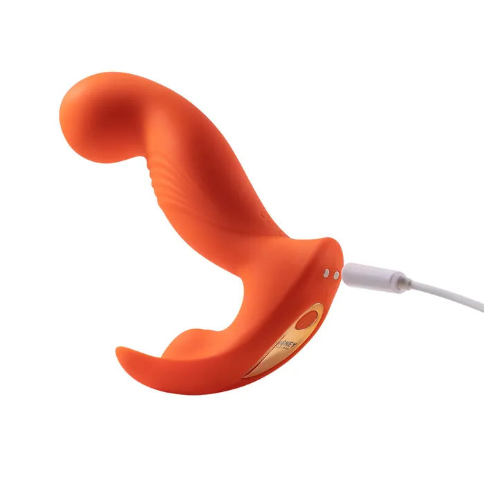 Uc Global Trade INChoney Play B Female Sex Toys | Crave 3 G-spot Vibrator With Rotating Massage Head & Clit Tickler - Orange