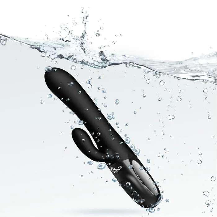 Viben Female Sex Toys Hypnotic Black Thrusting Rabbit With Swinging Clitoral Stimulator Viben Female Sex Toys Hypnotic Black Thrusting Rabbit With Swinging Clitoral Stimulator