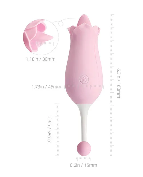 Vibrators | Dora Rose Toy Clit Vibrator & Tongue Licker - Pink - Uc Global Trade INChoney Play B