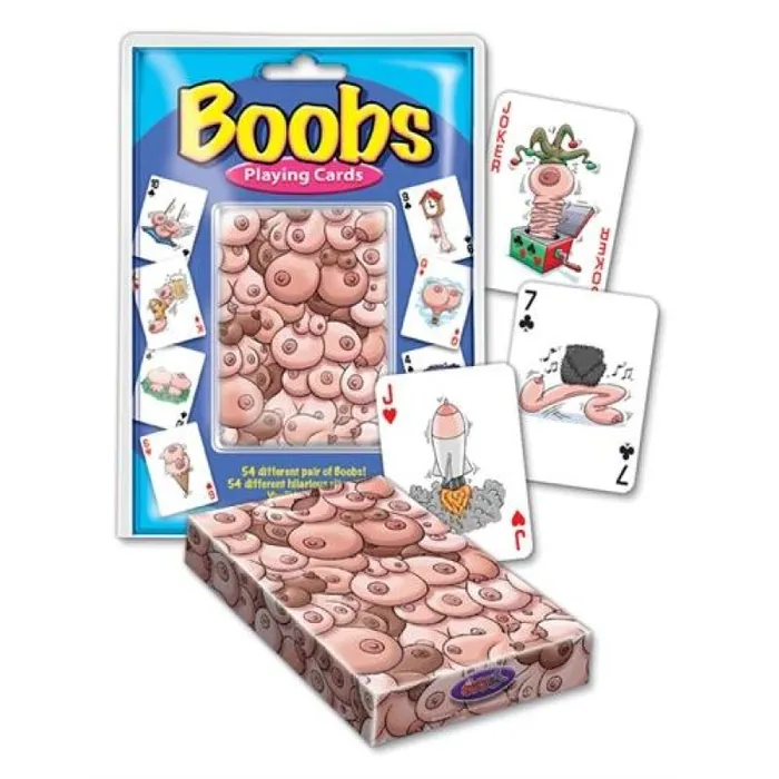 Vibrators Ozze Creations Boobs Playing Cards