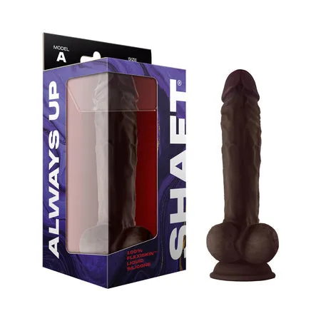 Vvole Shaft Model A Liquid Silicone 105 in Dildo with Balls Mahogany Female Sex Toys Vvole Shaft Model A Liquid Silicone 105 in Dildo with Balls Mahogany Female Sex Toys