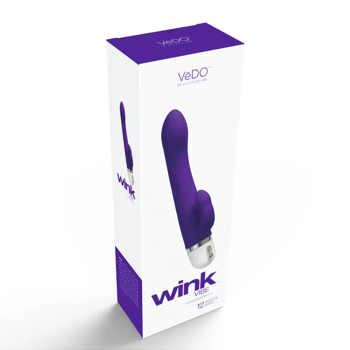 Wink Vibrator G Spot - Into You Indigo | VeDO Female Sex Toys Wink Vibrator G Spot - Into You Indigo | VeDO Female Sex Toys