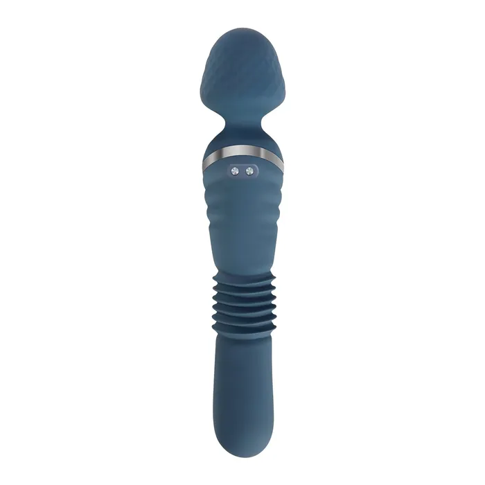 Adam Eve The Dual End Thrusting Wand Aqua CalExotics Female Sex Toys