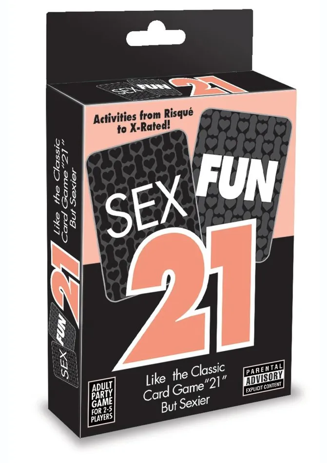 Adult Party and Games Couples Sex Fun 21 Card Game