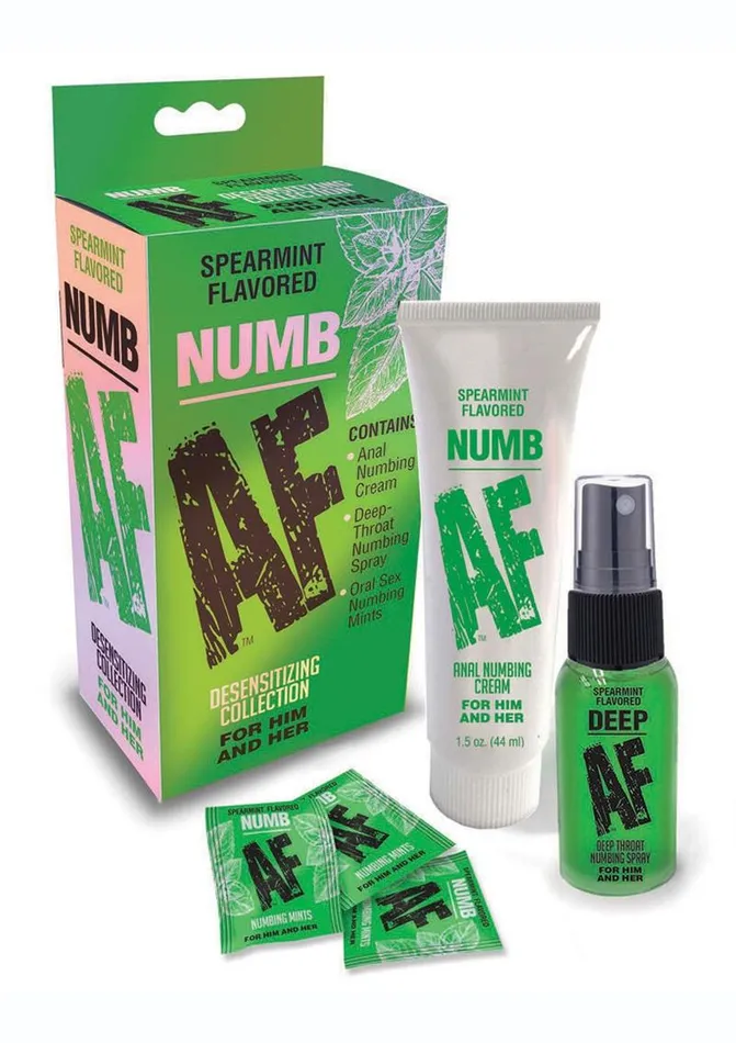 AF Couples Numb AF Kit Spearmint Flavor