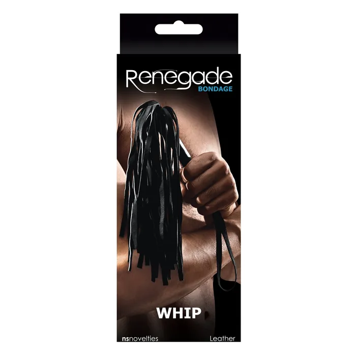 Anal Renegade Bondage Whip Black nsnovelties