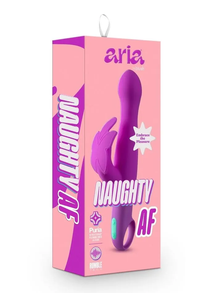 Aria Aria Naughty AF Silicone Vibrator Female Sex Toys