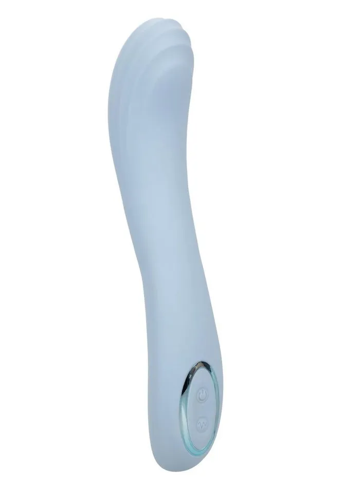 Azure Collection Female Sex Toys Azure Collection Contoured G Rechargeable Silicone Vibrator