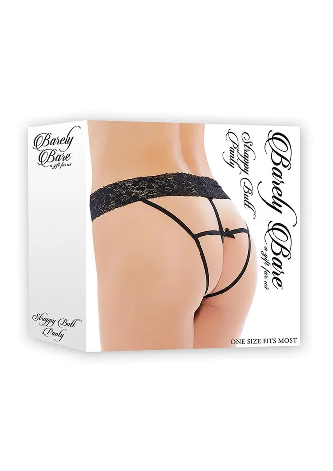 Barely Bare Strappy Butt Panty Barely Bare Female Sex Toys