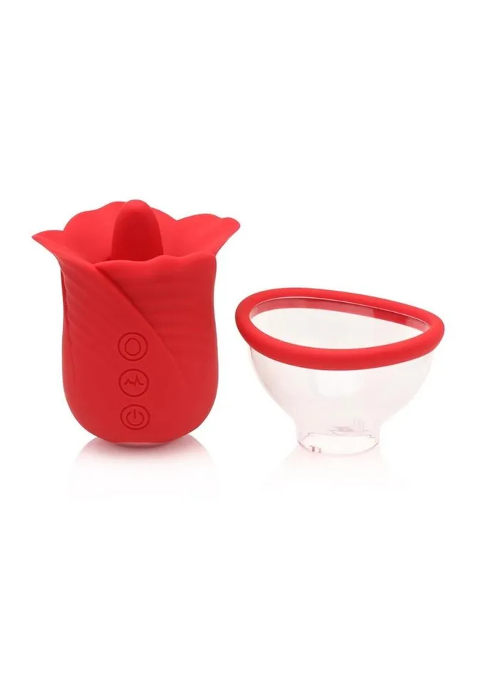 Bloomgasm Lily Lover Sucking and Vibrating Rechargeable Silicone Clitoral Stimulator Bloomgasm Female Sex Toys Bloomgasm Lily Lover Sucking and Vibrating Rechargeable Silicone Clitoral Stimulator Bloomgasm Female Sex Toys