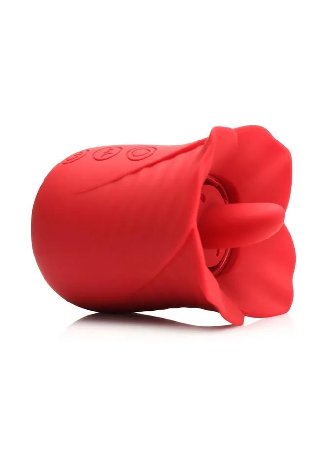 Bloomgasm Lily Lover Sucking and Vibrating Rechargeable Silicone Clitoral Stimulator Bloomgasm Female Sex Toys