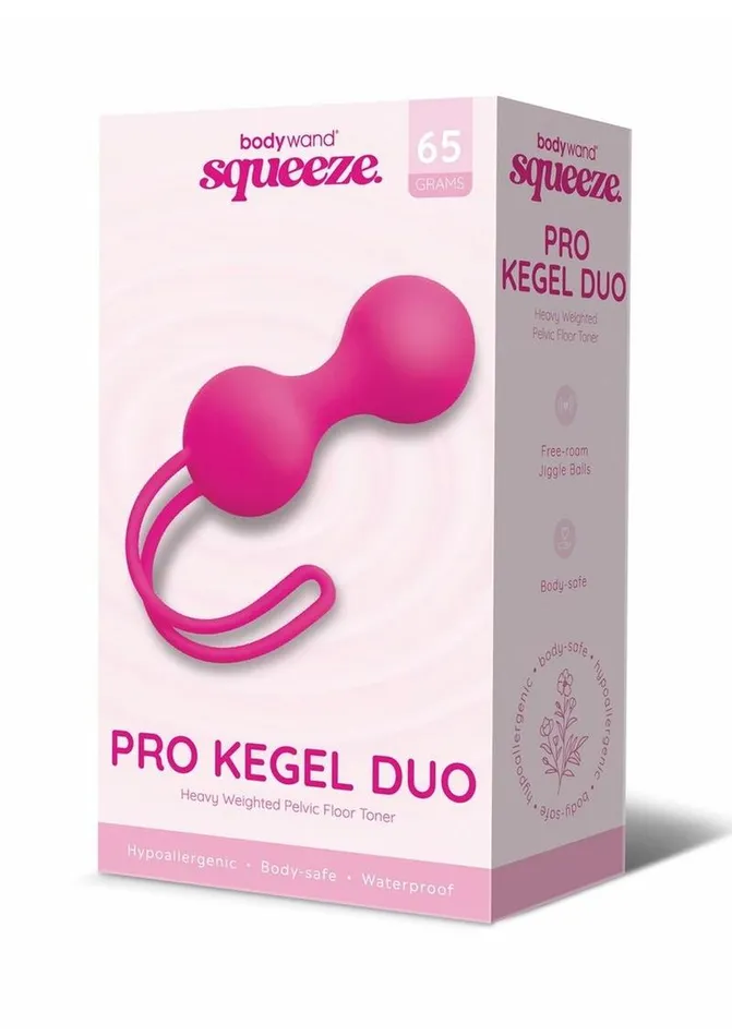 Bodywand Female Sex Toys Bodywand Squeeze Pro Silicone Kegel Duo 65g
