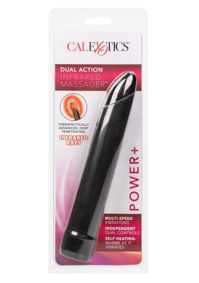 CalExotics Female Sex Toys Dual Action Infared Massager Vibrator CalExotics Female Sex Toys Dual Action Infared Massager Vibrator