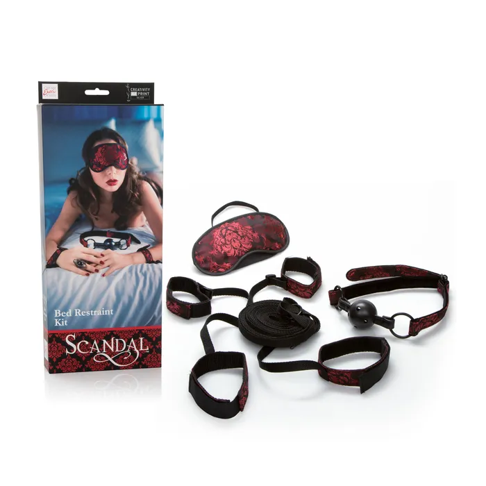 California Exotic Couples Scandal Bed Restraint Kit