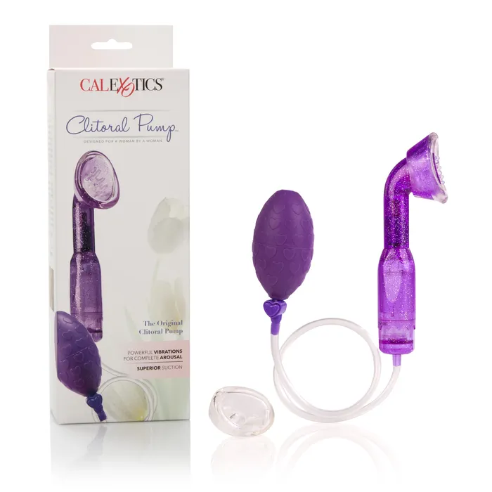 California Exotic Female Sex Toys Intimate Pump the Original Clitoral Pump Purple