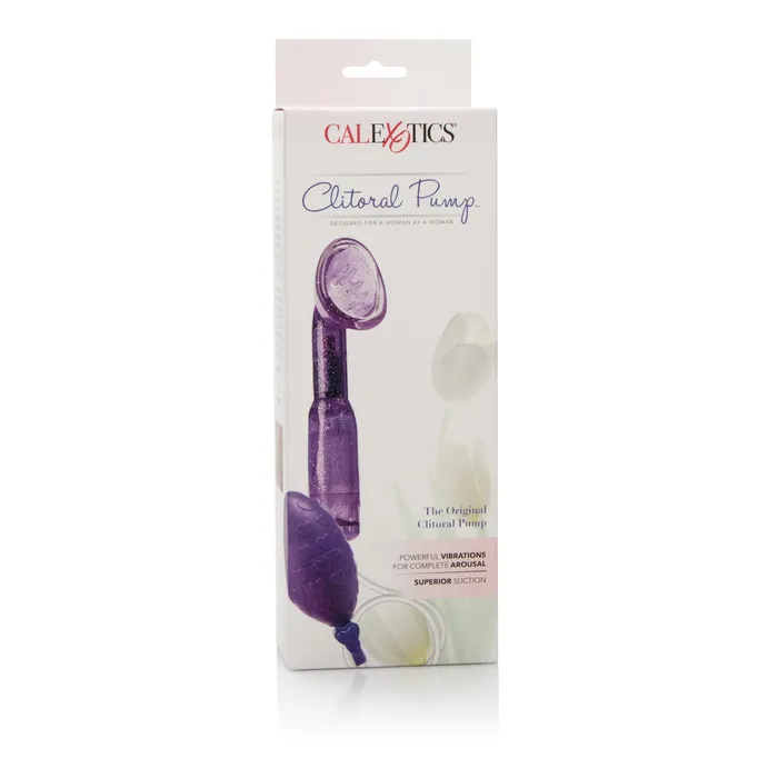 California Exotic Female Sex Toys Intimate Pump the Original Clitoral Pump Purple