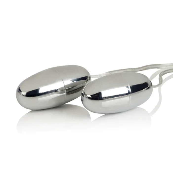 California Exotic Female Sex Toys Pocket Exotic Double Bulletsilver