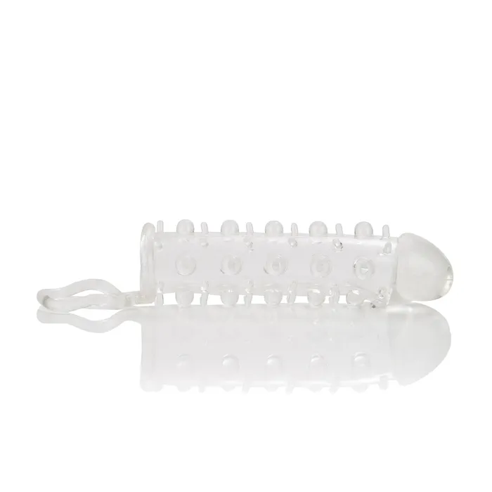 California Exotic Male Sex Toys Stud Extender Clear With Supporting Ring
