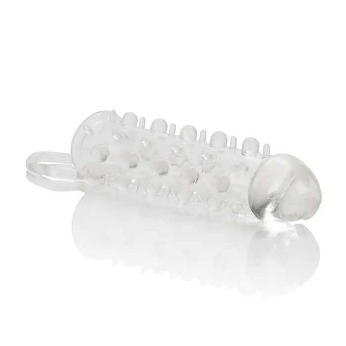 California Exotic Male Sex Toys Stud Extender Clear With Supporting Ring