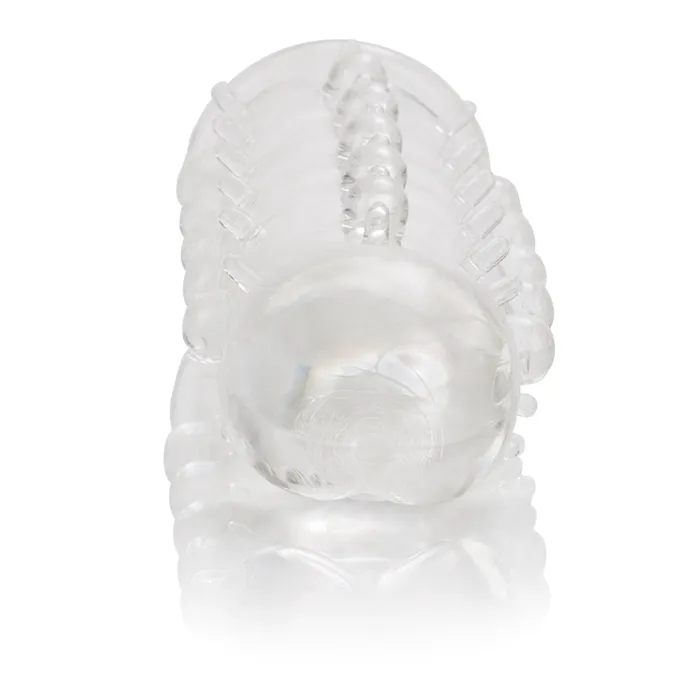 California Exotic Male Sex Toys Stud Extender Clear With Supporting Ring