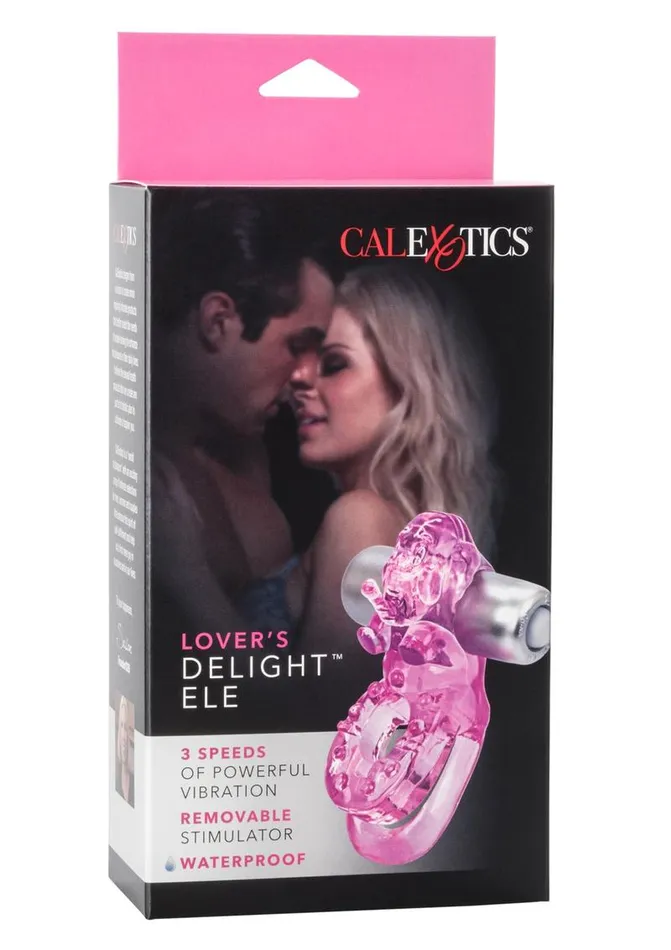 Couples Couples Enhancers Lovers Delight Ele Vibrating Cock Ring with Clitoral Stimulation Couples Couples Enhancers Lovers Delight Ele Vibrating Cock Ring with Clitoral Stimulation