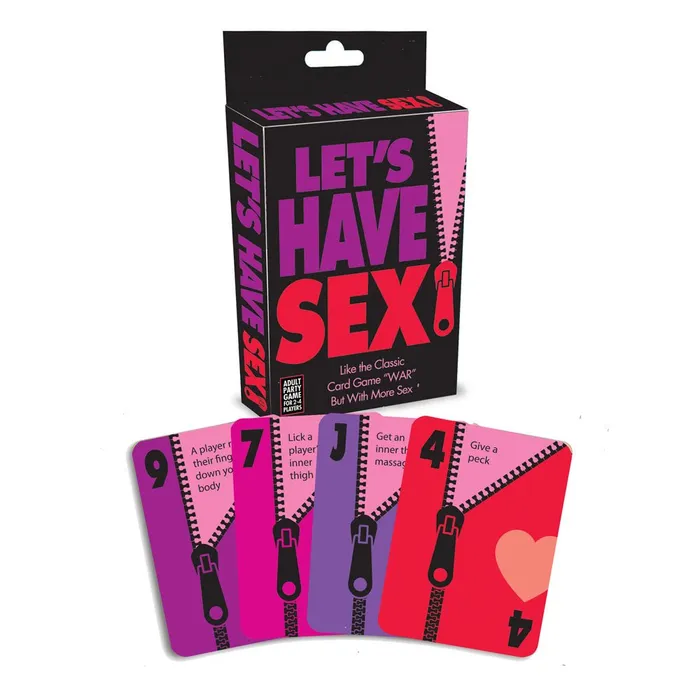 Couples Little Genie Lets Have Sex Naughty Card Game