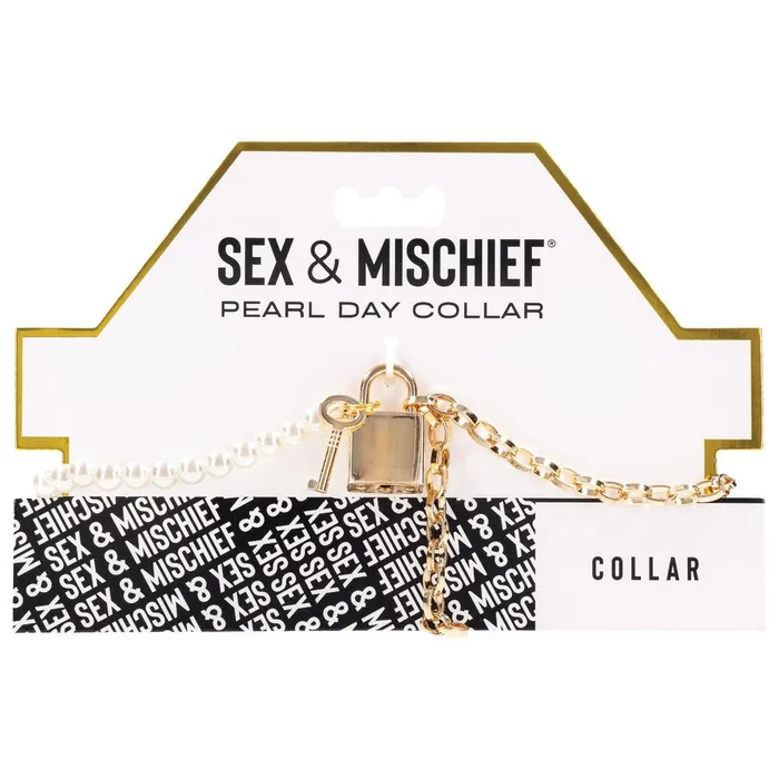 Couples Sex Mischief Pearl Day Collar Sportsheets Couples Sex Mischief Pearl Day Collar Sportsheets