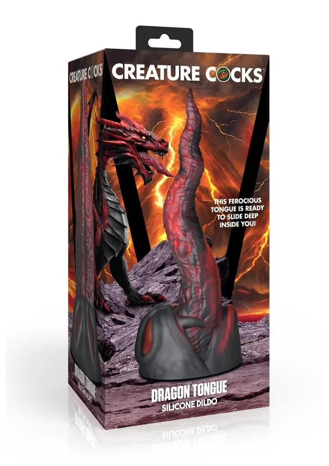 Dildos Creature Cocks Creature Cocks Dragon Tongue Silicone Dildo