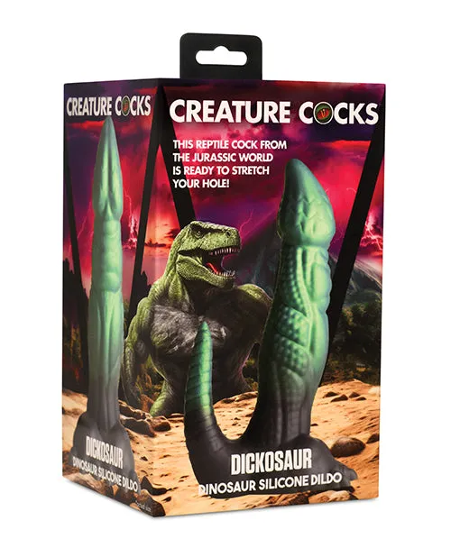 Dildos Xr LLC Creature Cocks Dickosaur Dinosaur Silicone Dildo BlackTeal