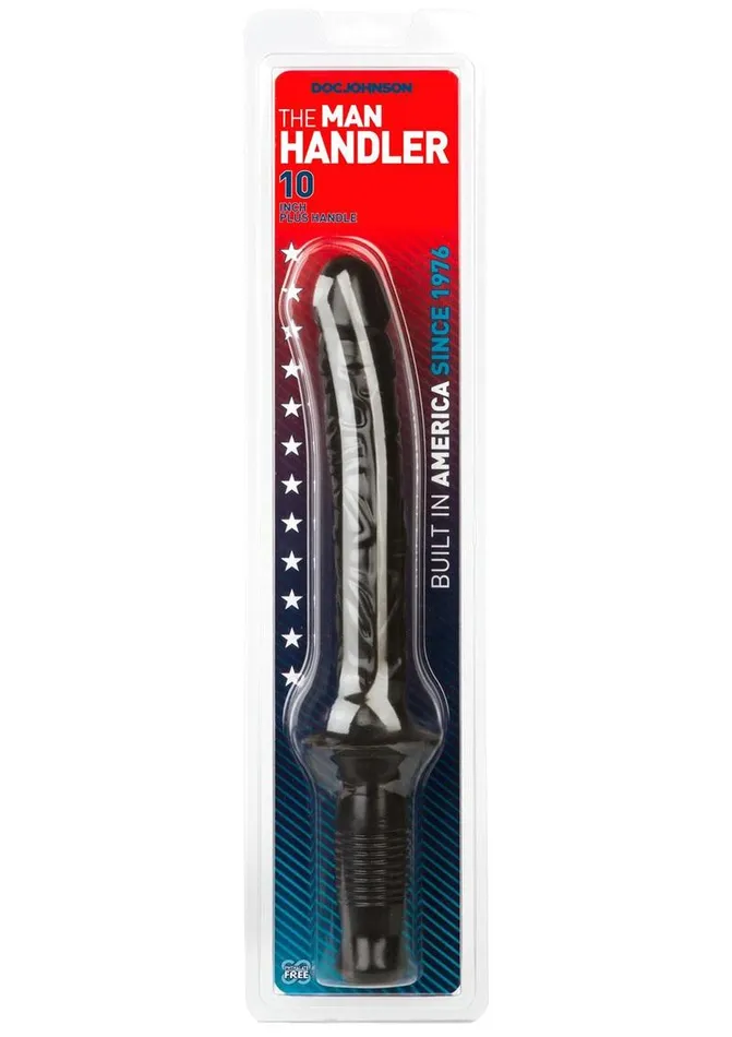 Doc Johnson Female Sex Toys The Manhandler Dildo with Handle